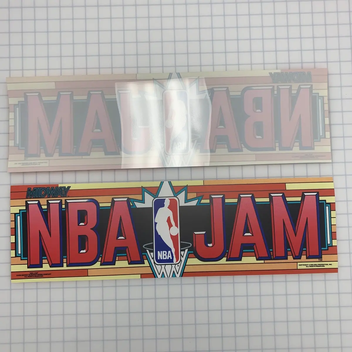 Nba Jam Arcade Game Marquee 2