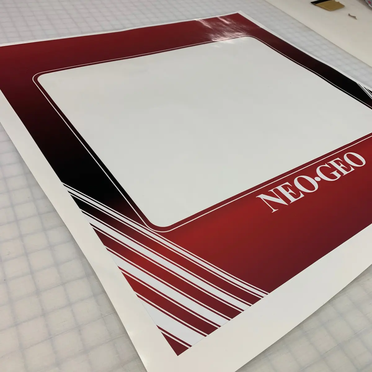 Neo Geo Custom Arcade Bezel 4