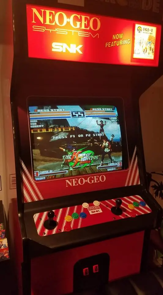 Neo Geo Custom Arcade Bezel 2