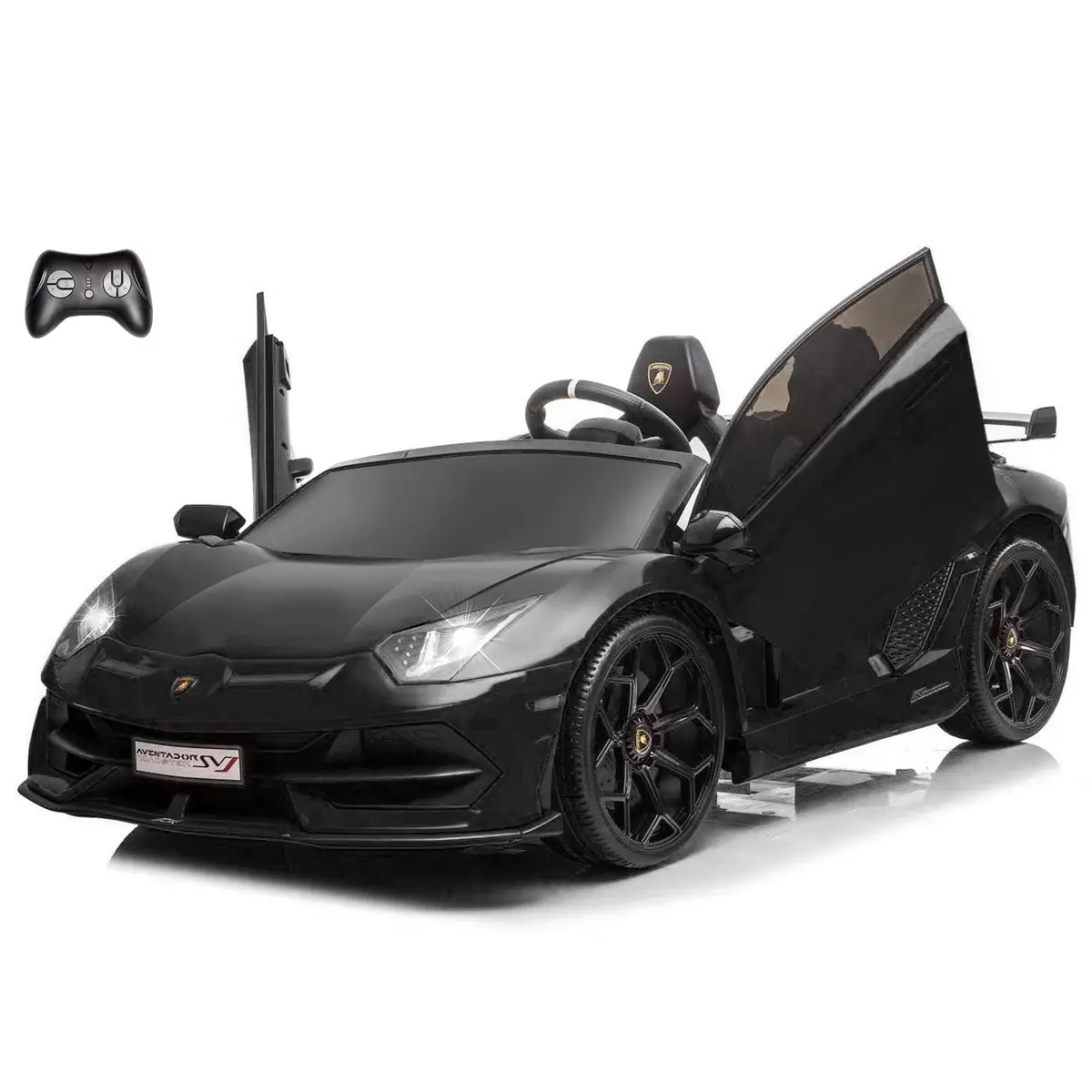 Lamborghini Aventador Svj 24V 2 Seater Ride On Car With Remote Control And Drift Function, Licensed 2