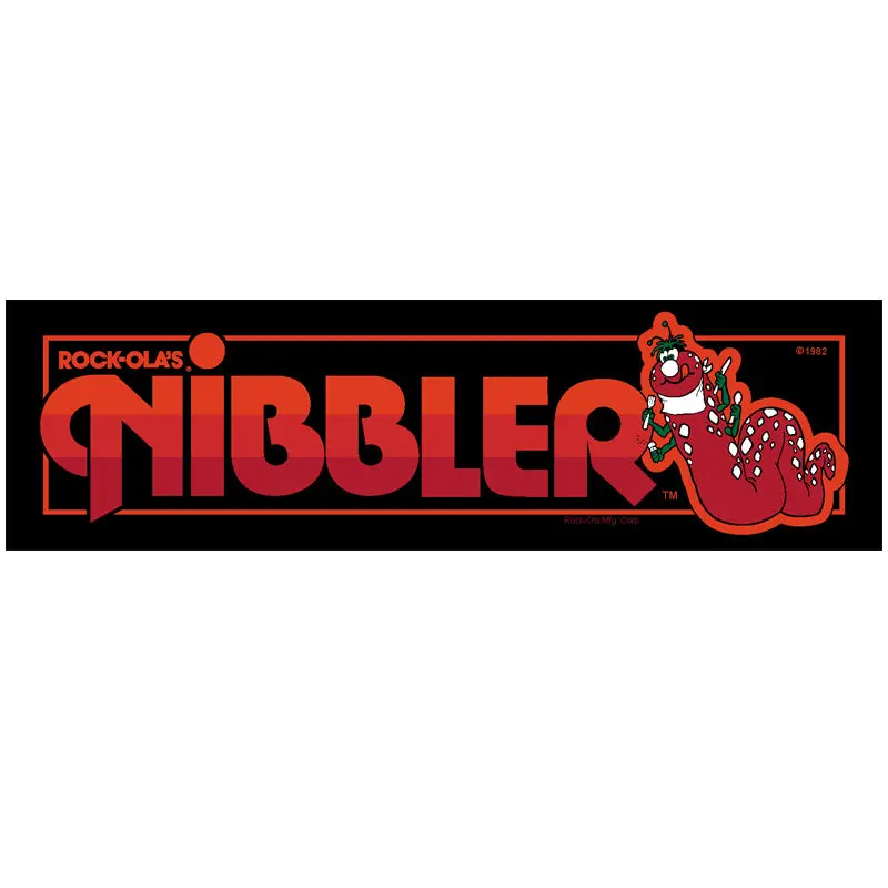 Nibbler Arcade Marquee 1