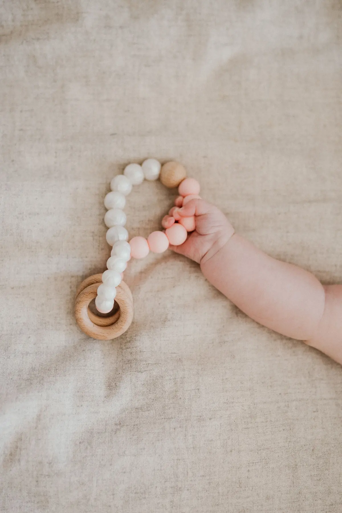 Three Hearts Hudson Teething Rattles 1