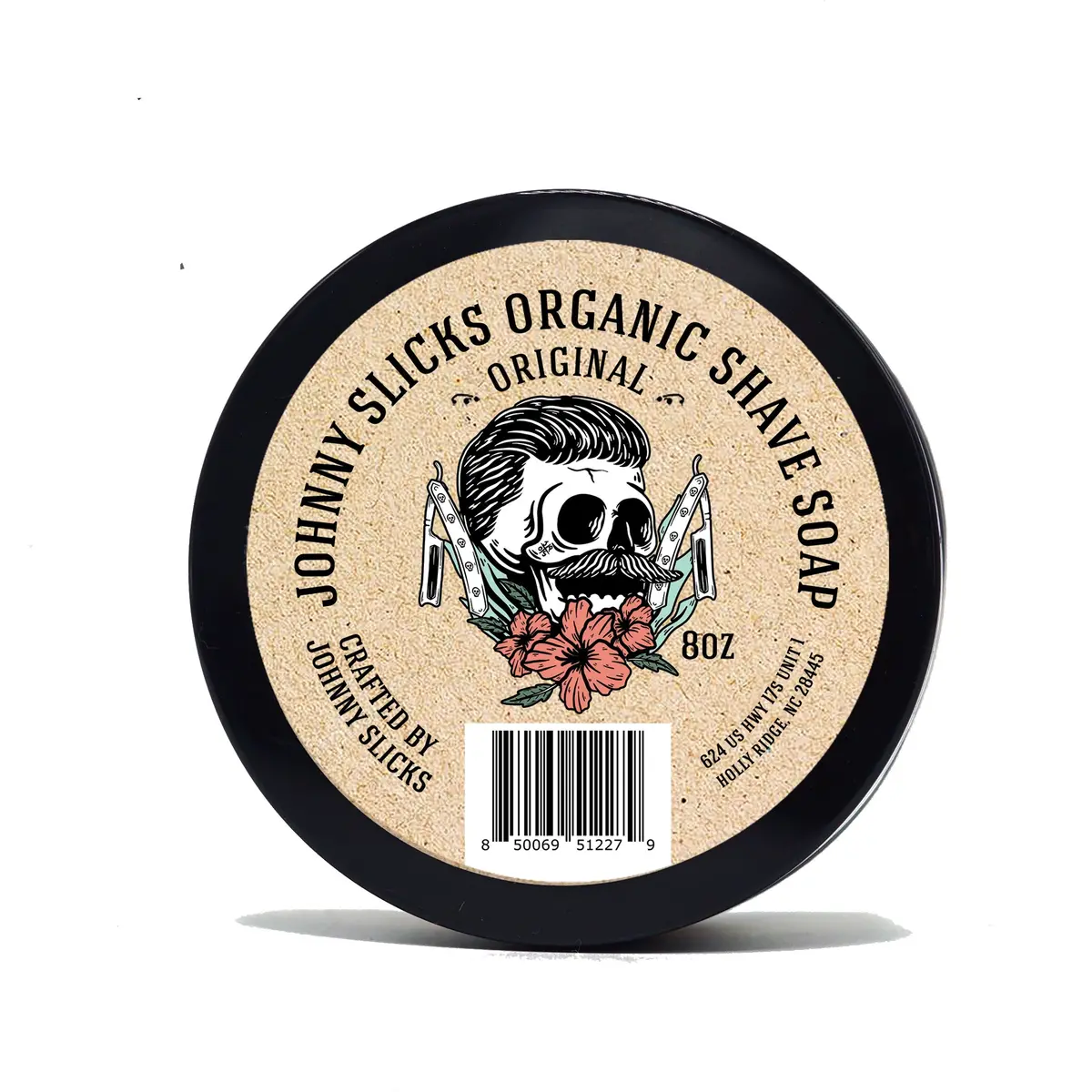 Johnny Slicks Organic Shave Soap 1