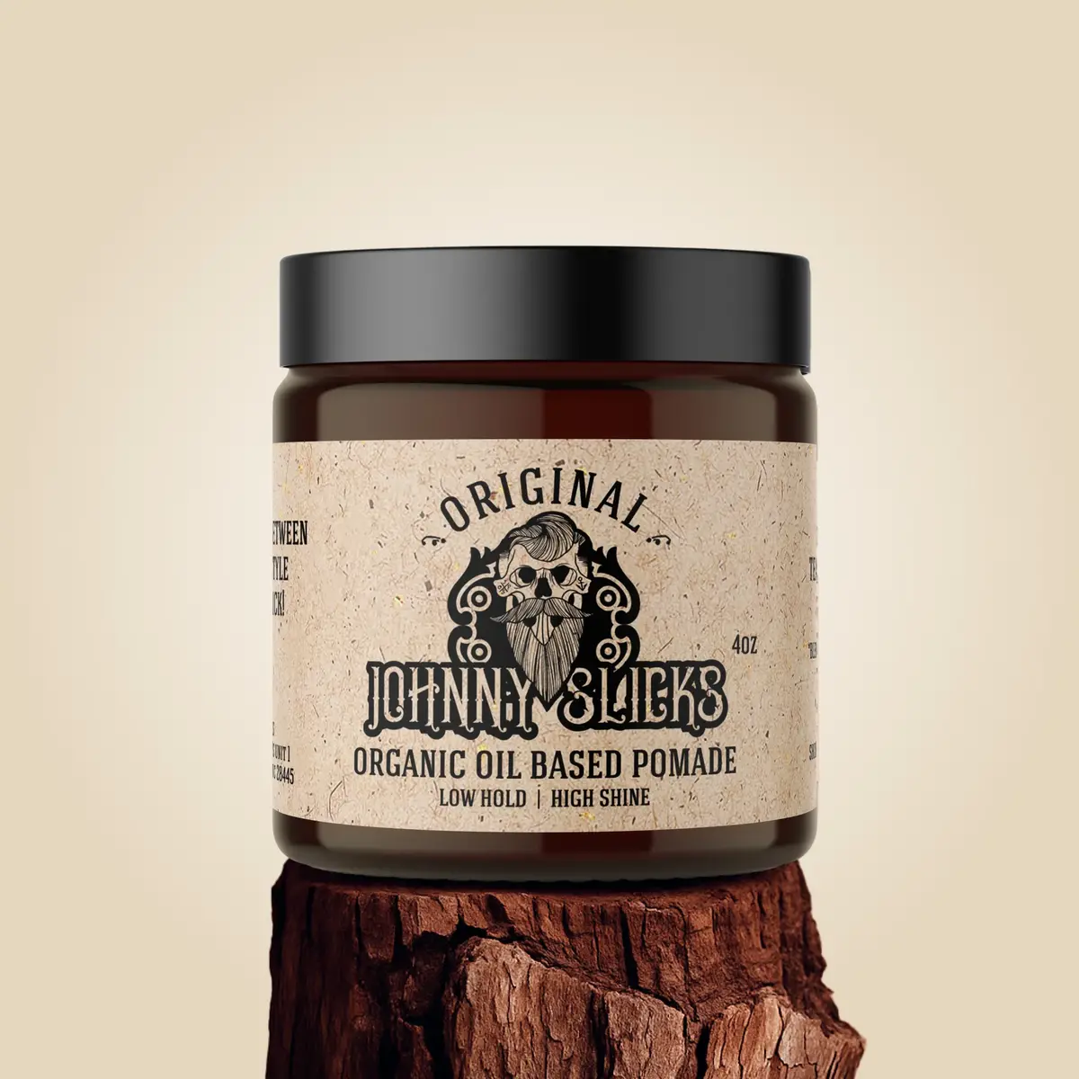 Johnny Slicks Organic Oil Based Pomade 1