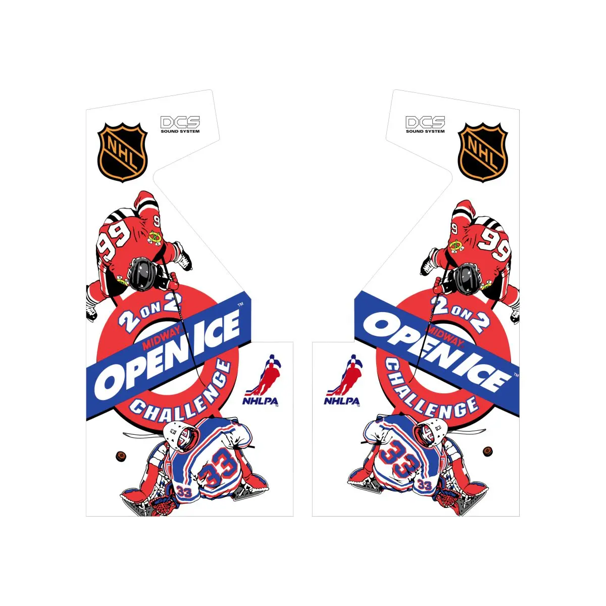 Nhl Open Ice 2 On 2 Side Art Set 1