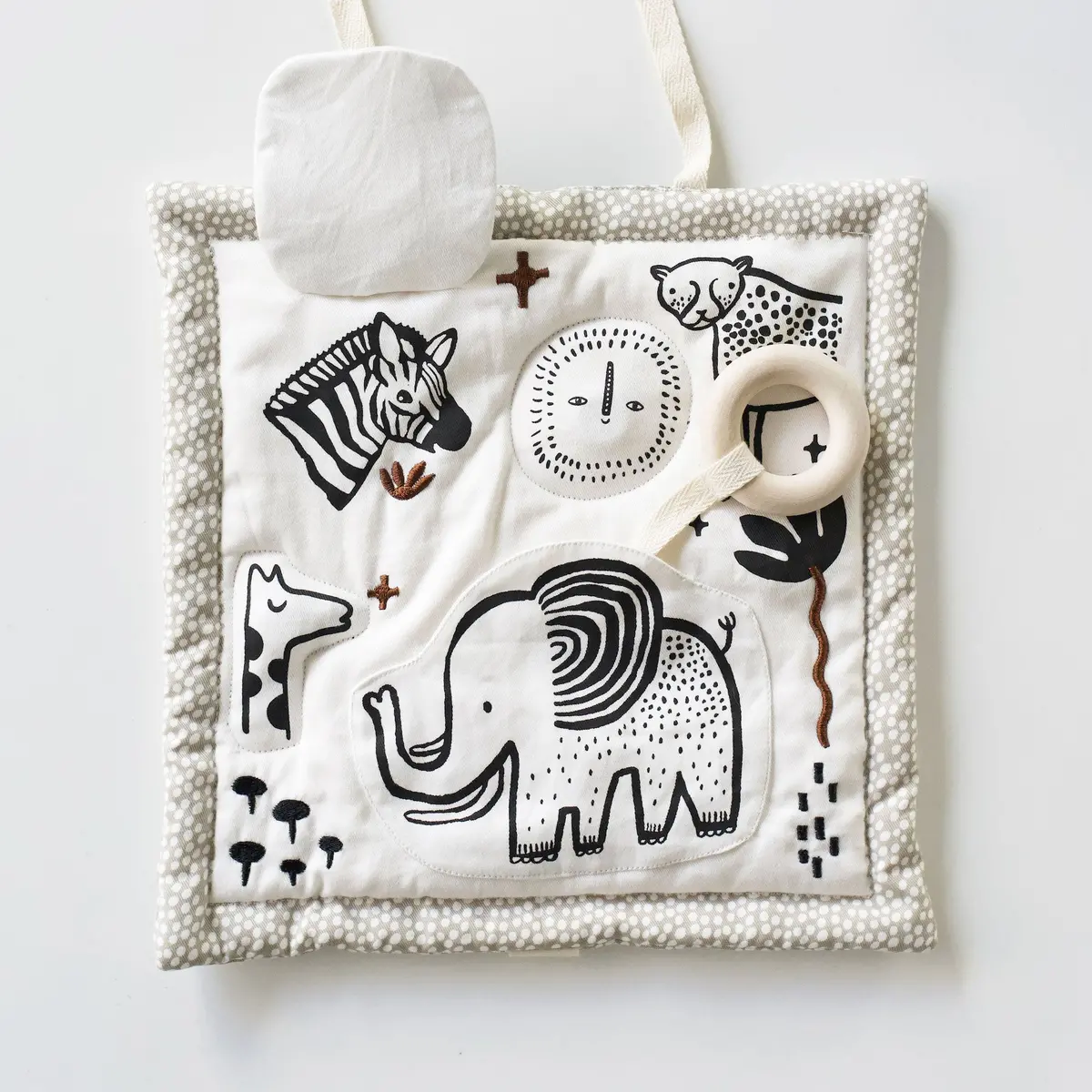 Wee Gallery Organic Activity Pad - Safari 2
