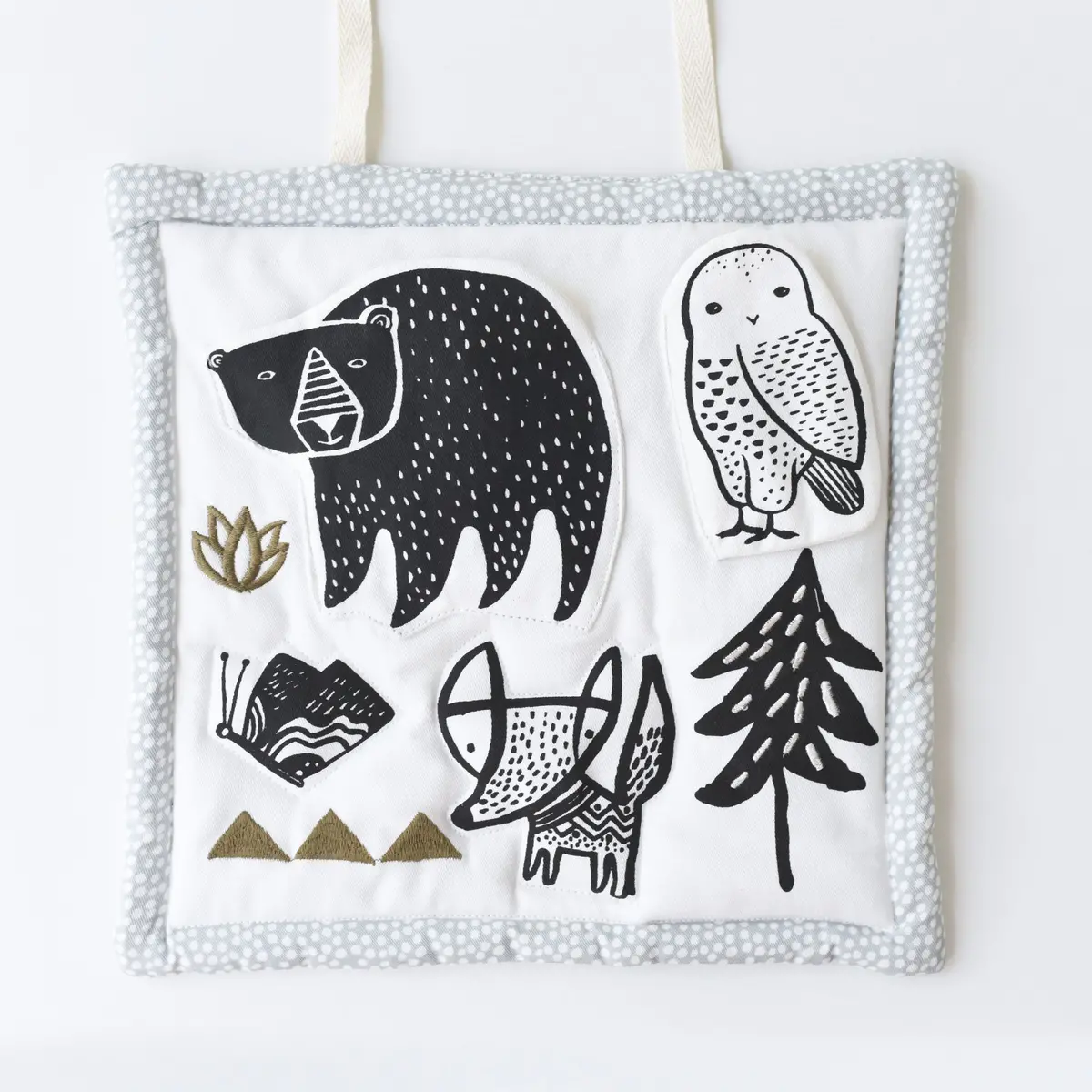 Wee Gallery Organic Activity Pad - Woodland 1