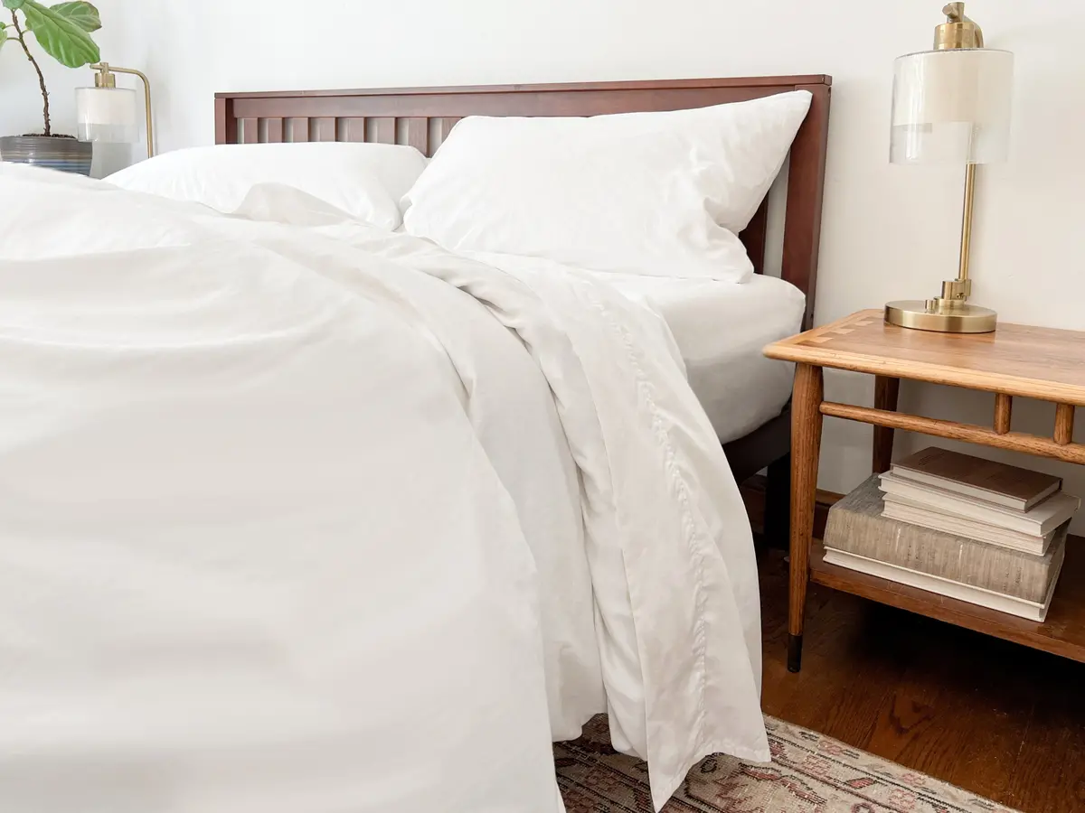 Organic Cotton Mart Organic Percale Bed Sheets Set 1