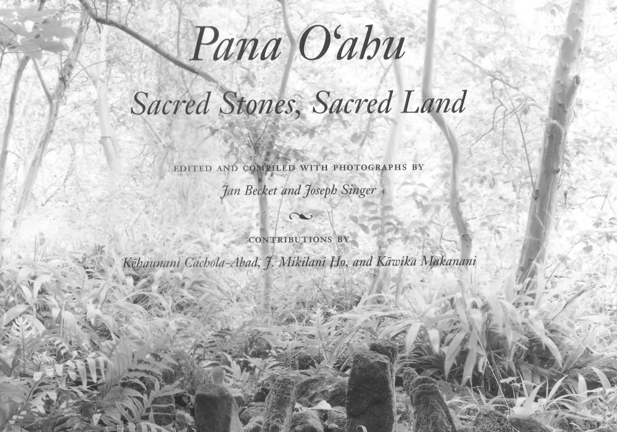 Pana Oʻahu: Sacred Stones, Sacred Land 1