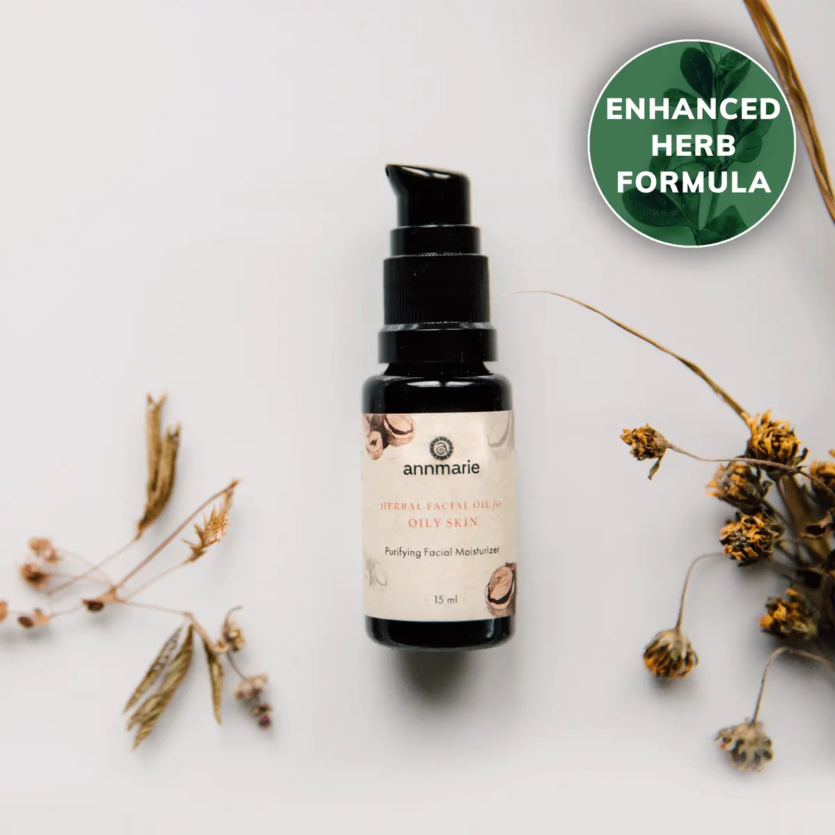 Annmarie Skin Care Herbal Facial Oil For Oily Skin (15Ml) 1