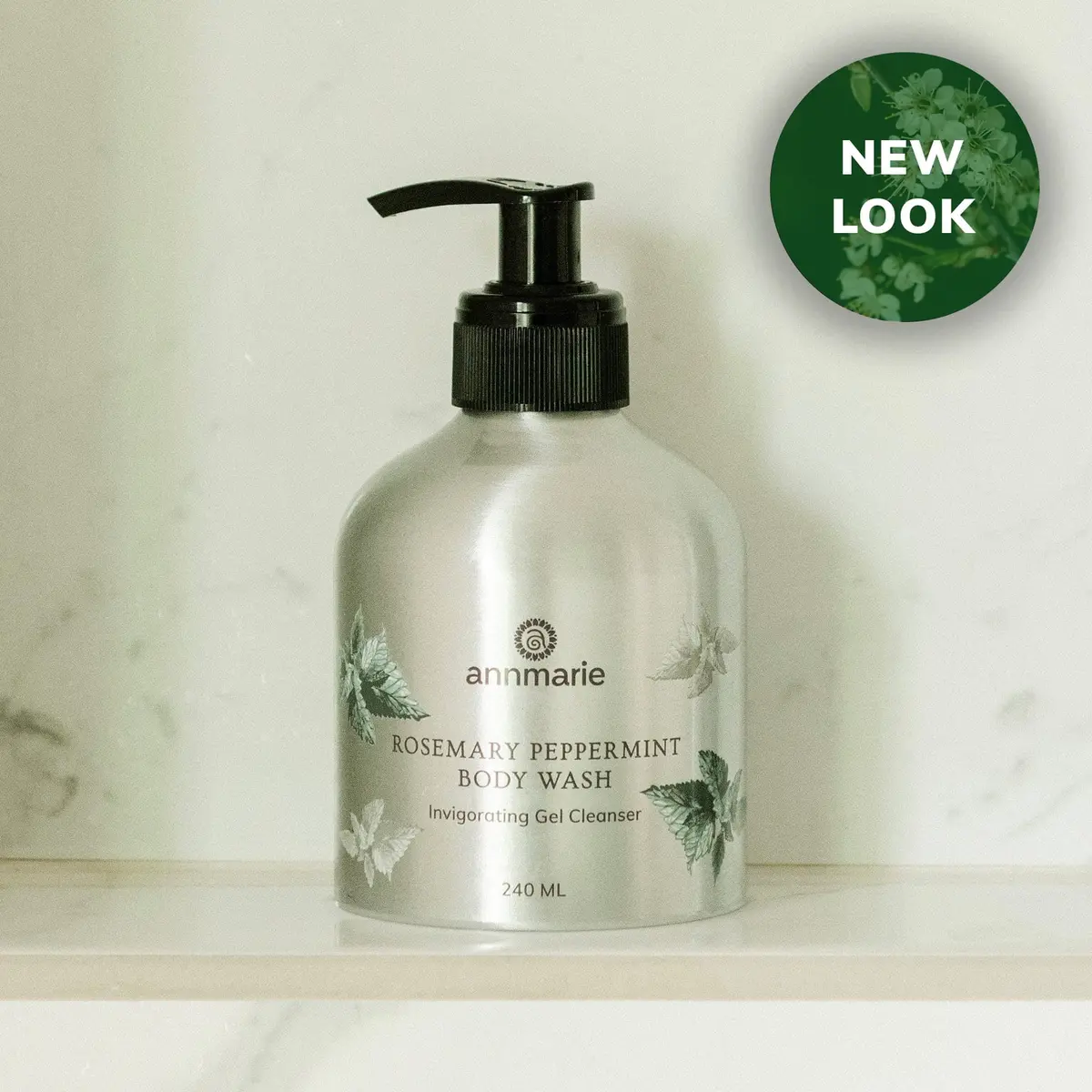 Annmarie Skin Care Rosemary Peppermint Hand & Body Wash (240Ml) 1