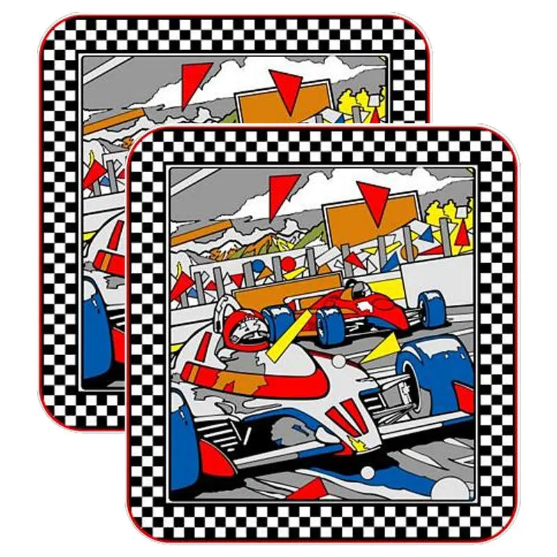 Pole Position Side Art Decals 1