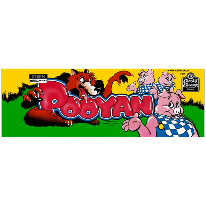 Pooyan Arcade Marquee 1