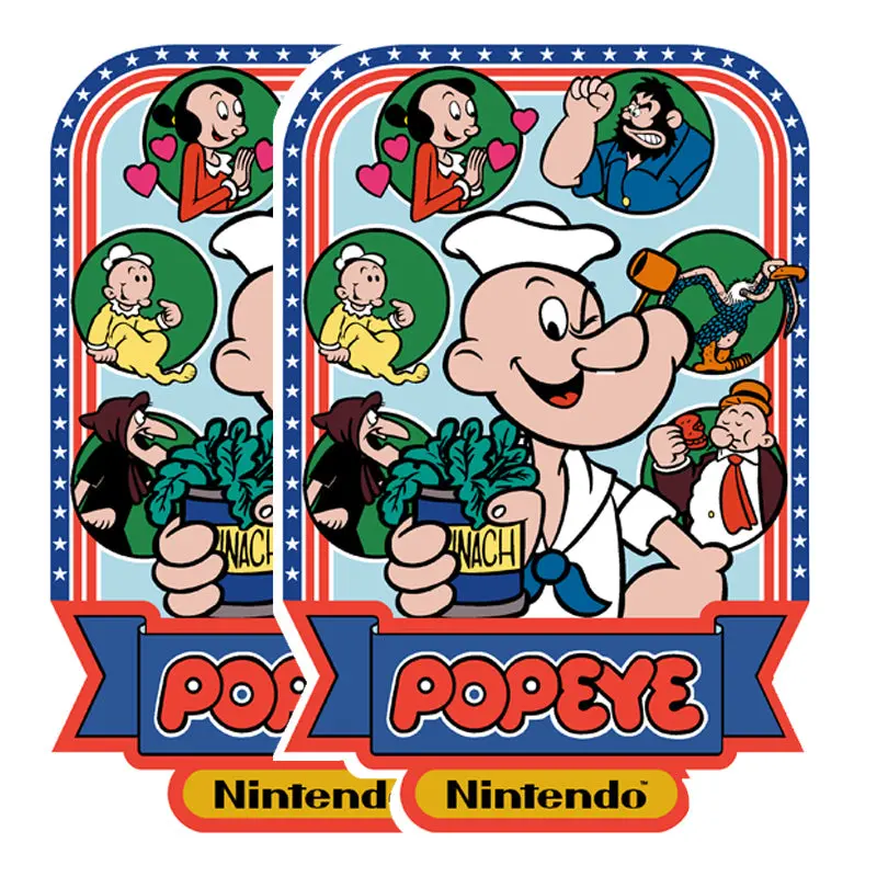 Popeye Side Art Decals 1