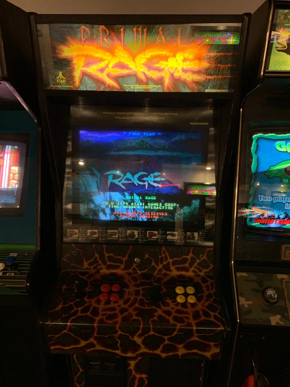 Primal Rage Bezel 1