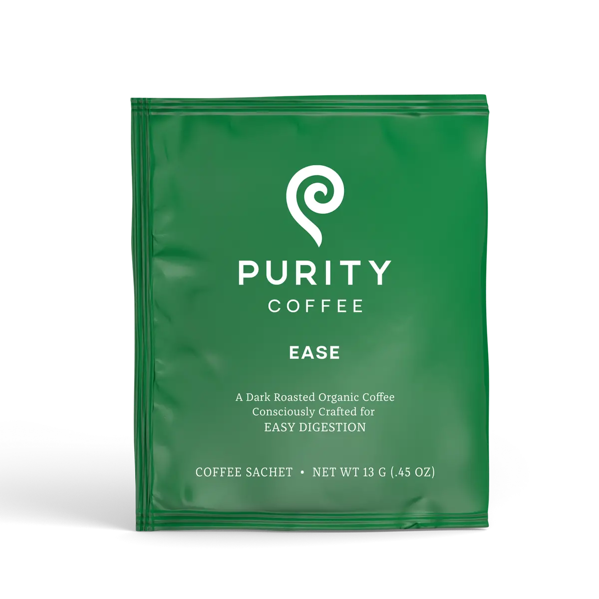 Purity Coffee Ease: Dark Roast Single-Serve Pocket Purity™ 1