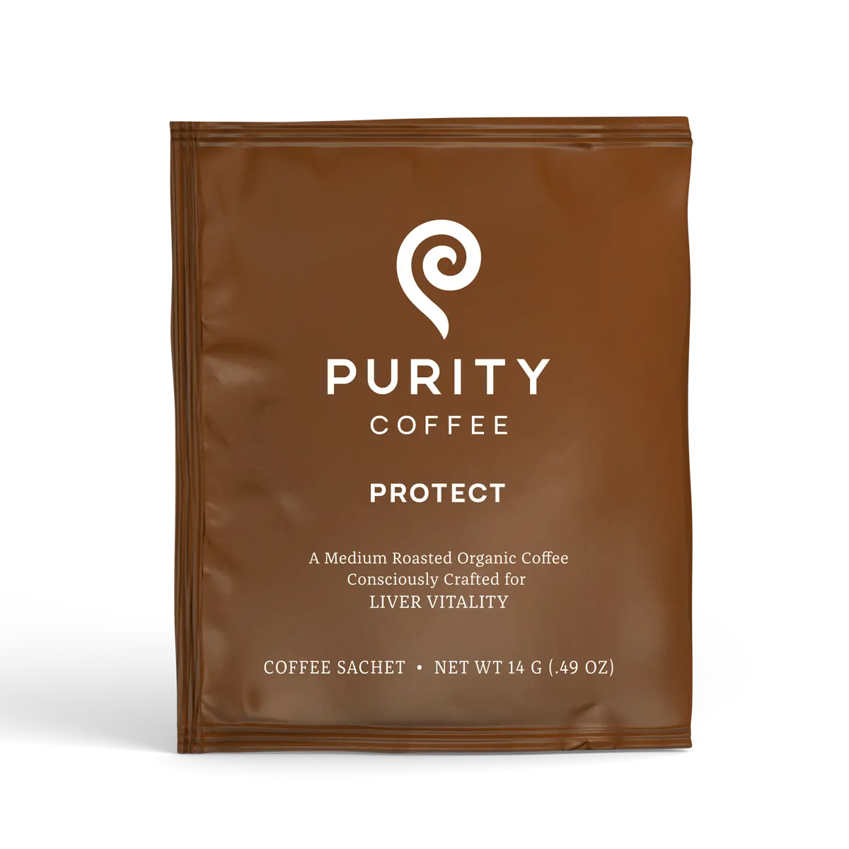 Purity Coffee Protect: Light-Medium Roast Single-Serve Pocket Purity™ 1