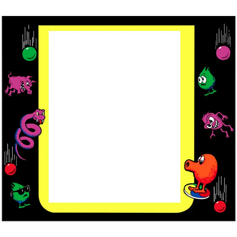 Qbert - Q*Bert - Q Bert Arcade Bezel 1