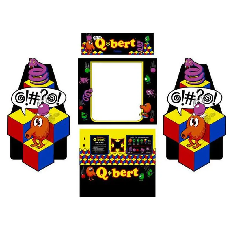 Q*Bert Complete Restoration Kit Q Bert 1