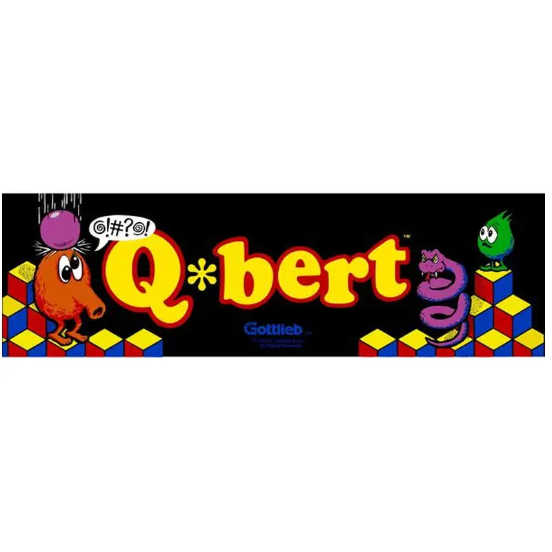 Qbert Arcade Marquee 1