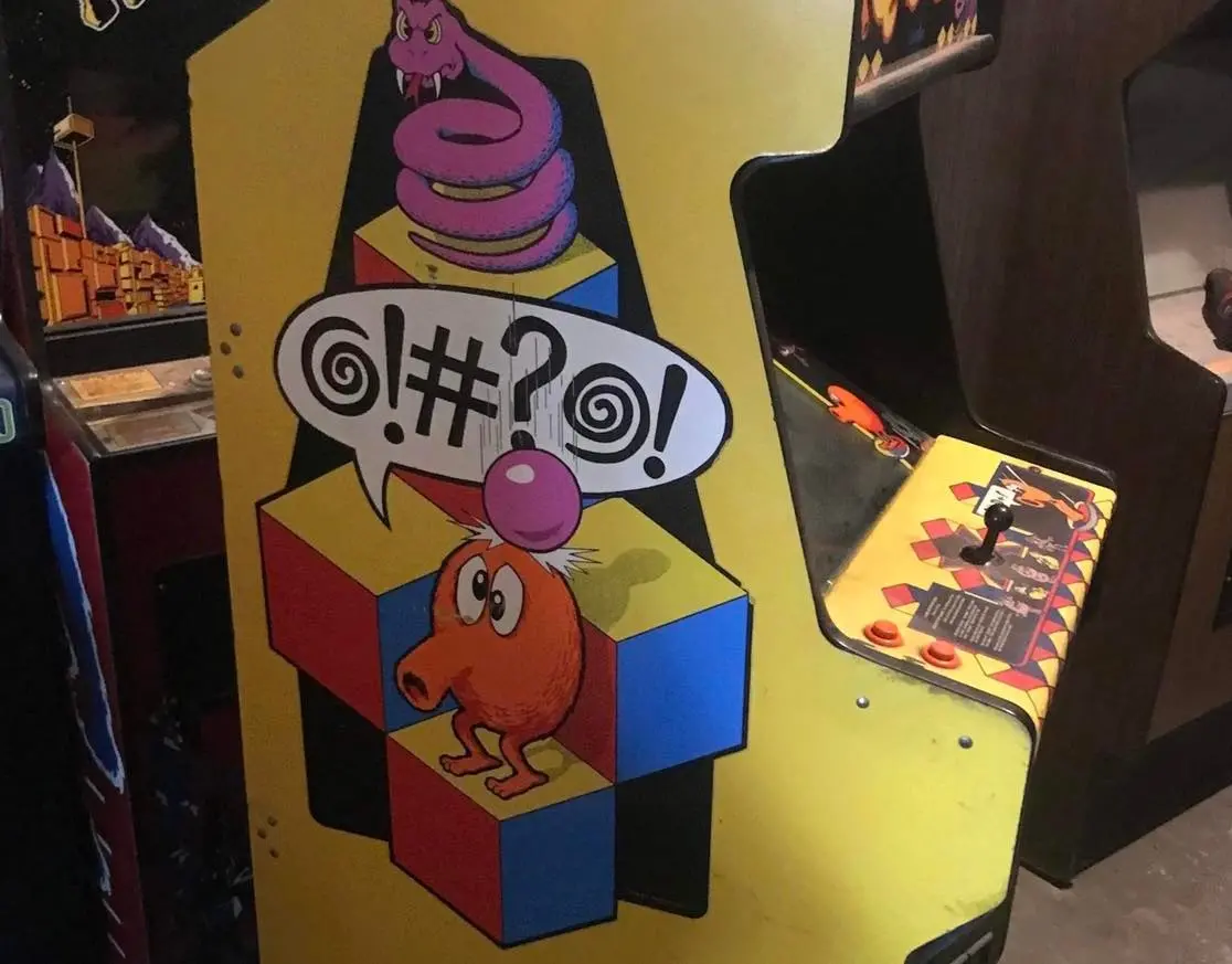 Qbert Side Art Decal Set - Die Cut 1