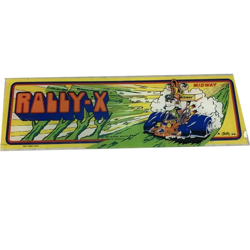 Vintage - Rally-X Cabaret Arcade Marquee 1