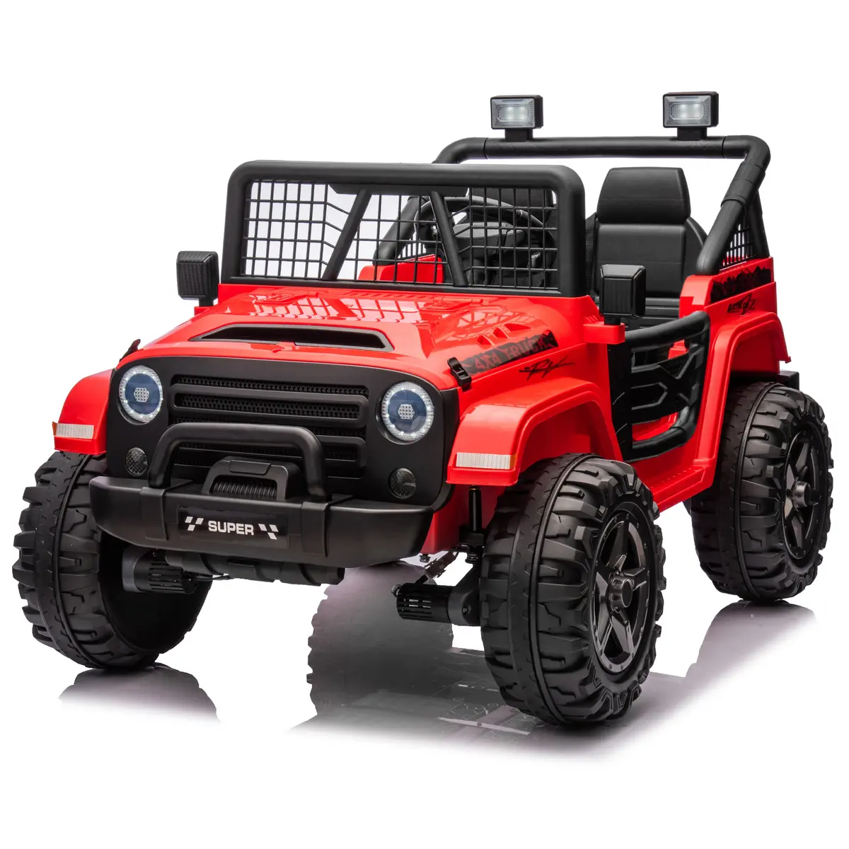 2026 New Jeep Outreach 2 Seater 24V Jeep Style Kids Ride On Car With Parental Remote Control 4
