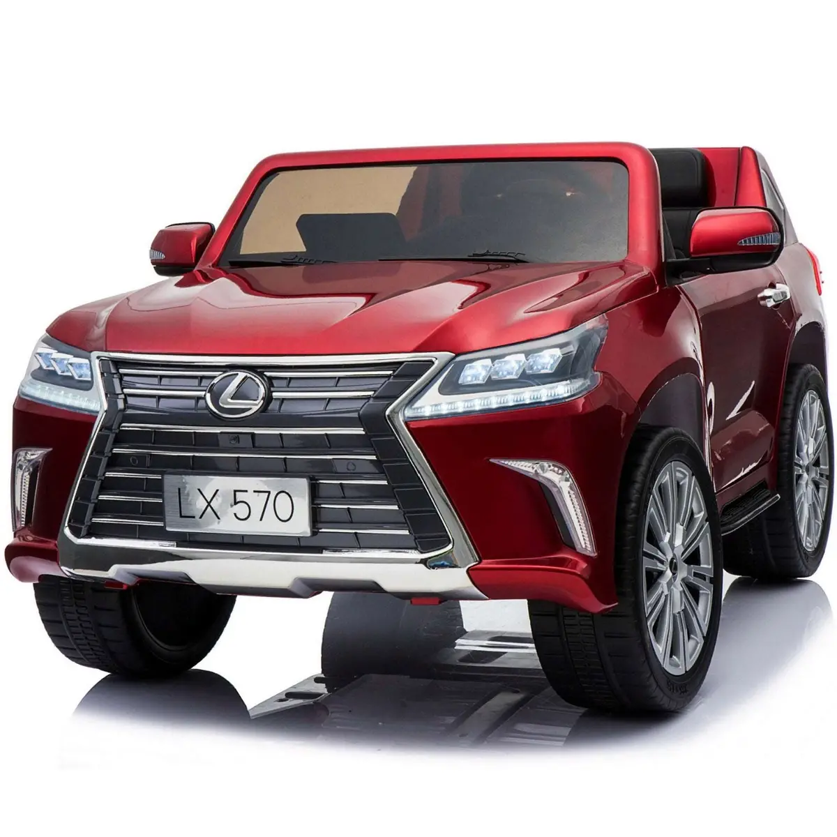 Lexus Lx570 12V 2 Seater Ride On Car With Remote Control And Leather Seat, Licensed 1