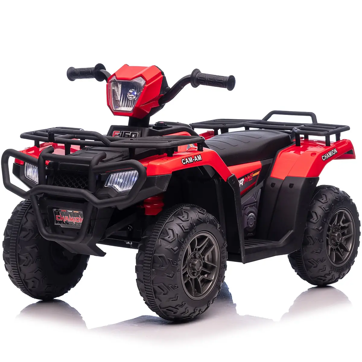 Kids Quad Atv 12V Ride On Car 4-Wheeler With Led Lights And Music 1