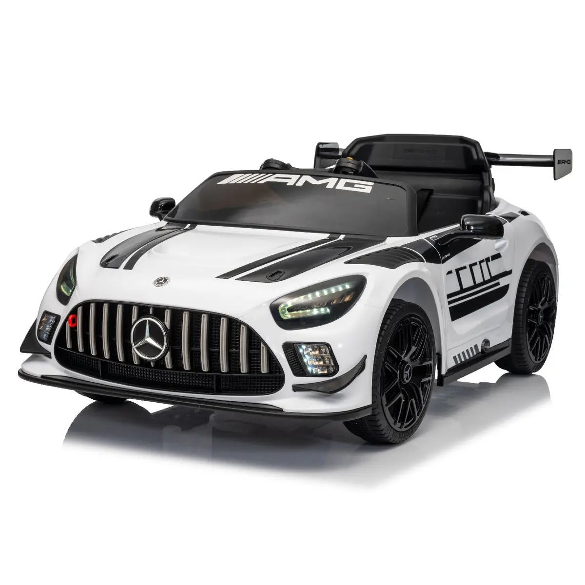 Licensed Mercedes-Amg Gt3 24V Kids Ride-On Car With Remote 3
