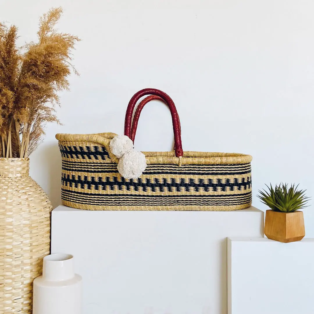 Plum+Sparrow Remy African Moses Basket 1