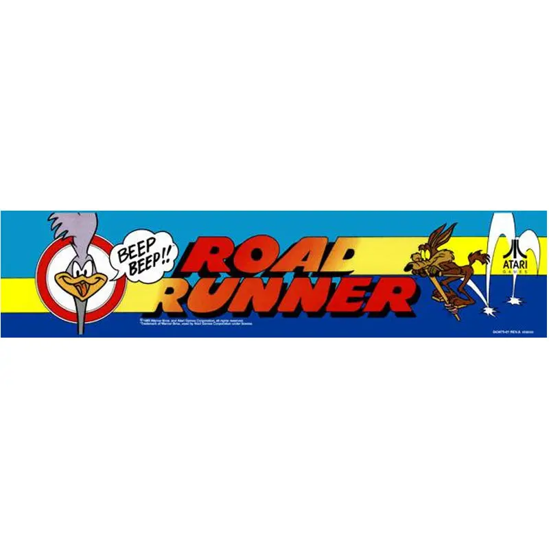 Road Runner Arcade Marquee 1