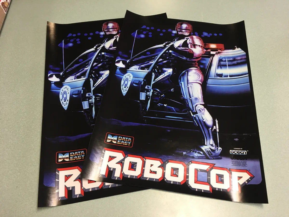 Robocop Side Art Decals 1