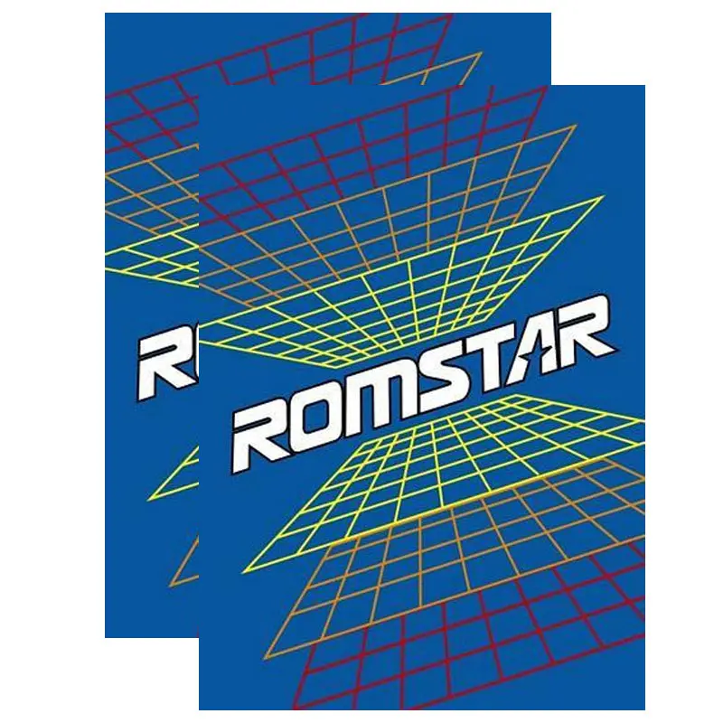 Romstar Generic Arcade Side Art Decals 1
