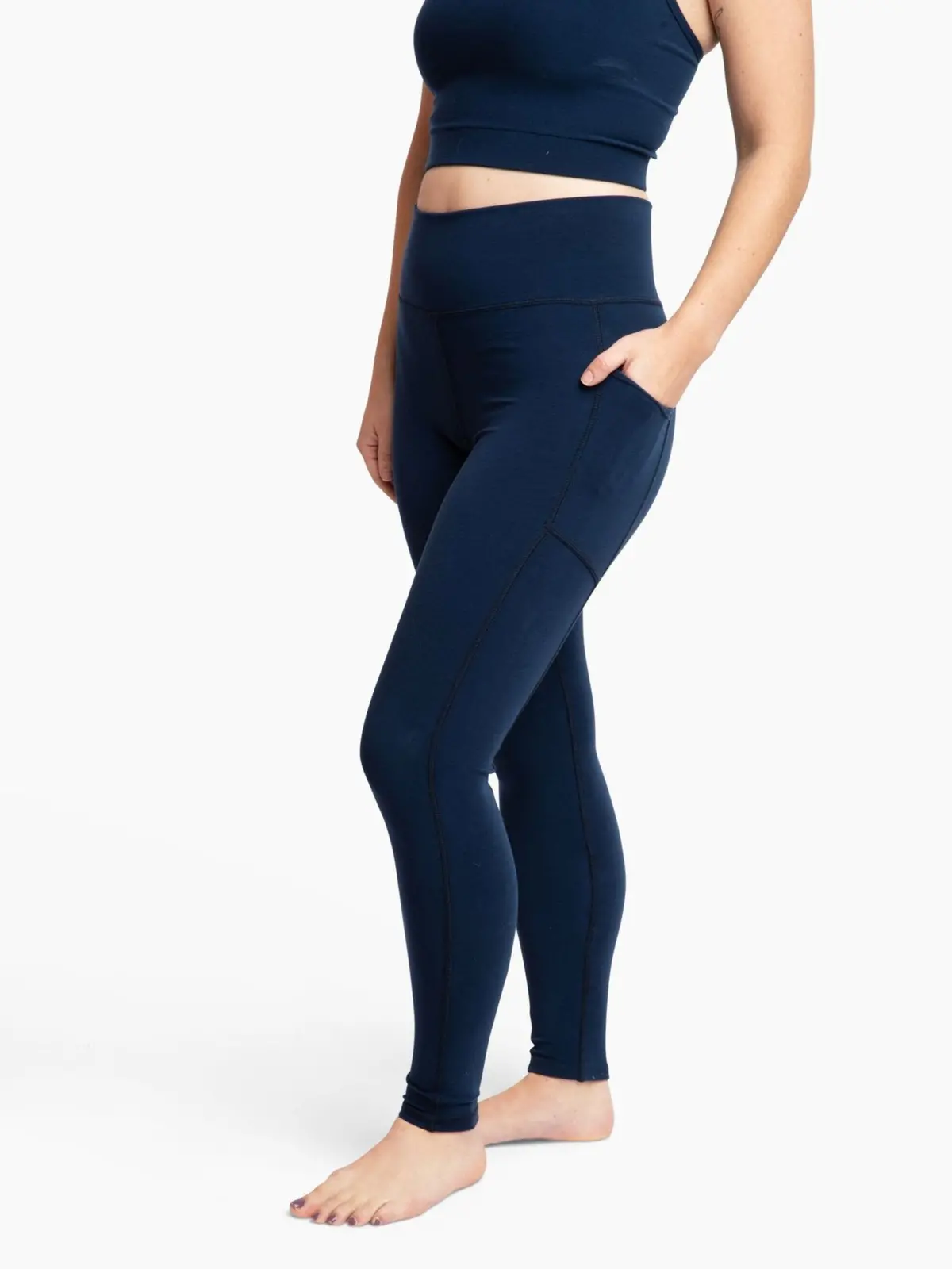 Eco-Friendly Sage Green Leggings - Image 3
