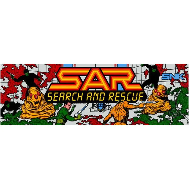 Sar Search And Rescue Arcade Marquee 1