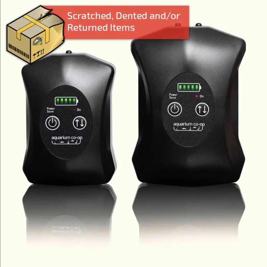 Scratch And Dent Aquarium Co-Op Air Pump With Battery Backup 1