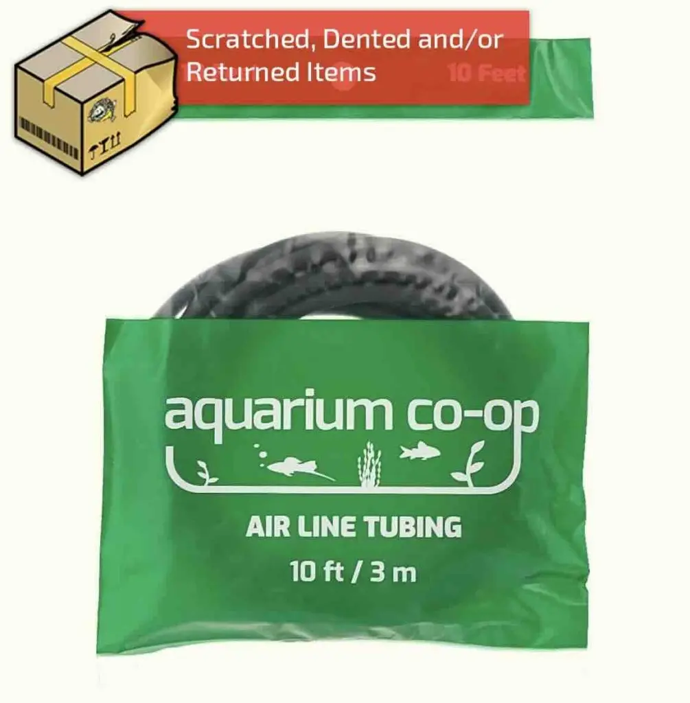 Scratch And Dent Aquarium Co-Op Black Airline Tubing 1