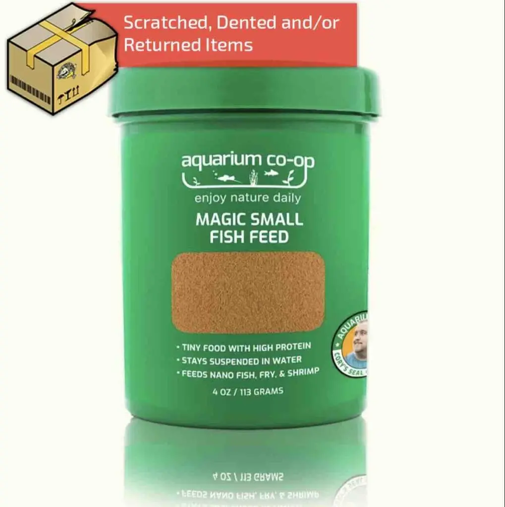 Scratch And Dent Magic Small Fish Feed 1