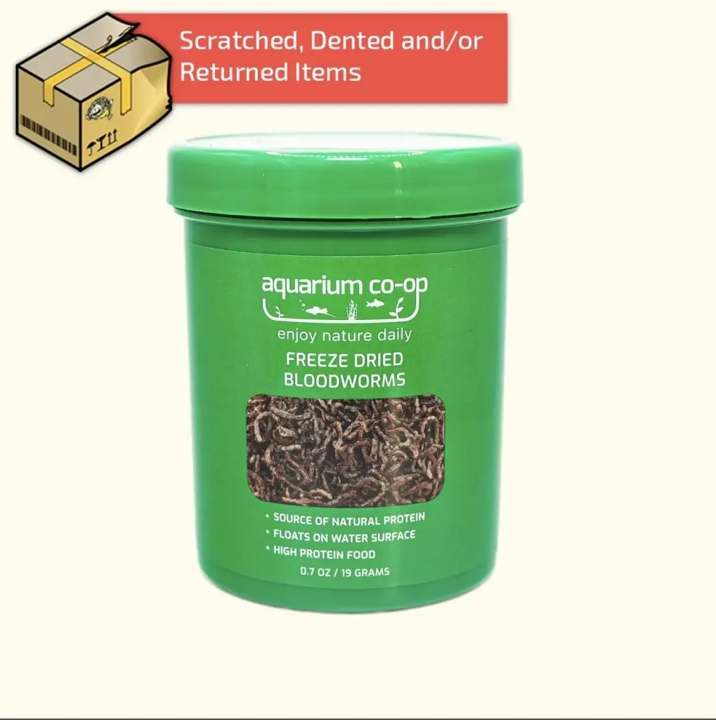 Scratch & Dent Aquarium Co-Op Freeze Dried Bloodworms 1
