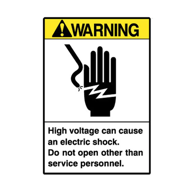 Sega Warning Sticker 1