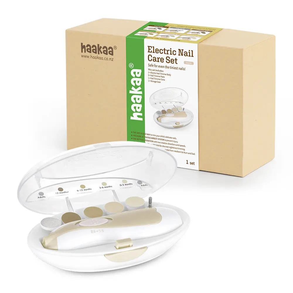 Haakaa Baby Nail Care Set - Acorn 2