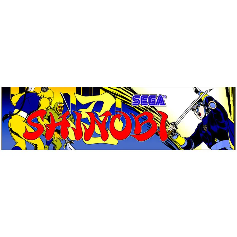 Shinobi Arcade Marquee 1
