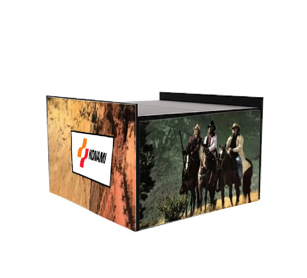 Sunset Riders Riser Decals Arcade1up 1