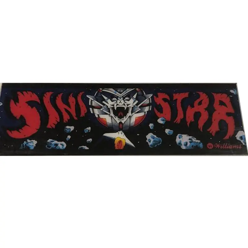 Vintage - Sinistar Arcade Marquee 1