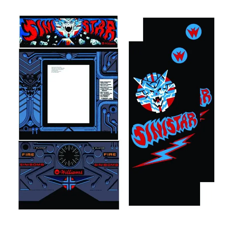 Sinistar Complete Graphics Restoration Kit 1