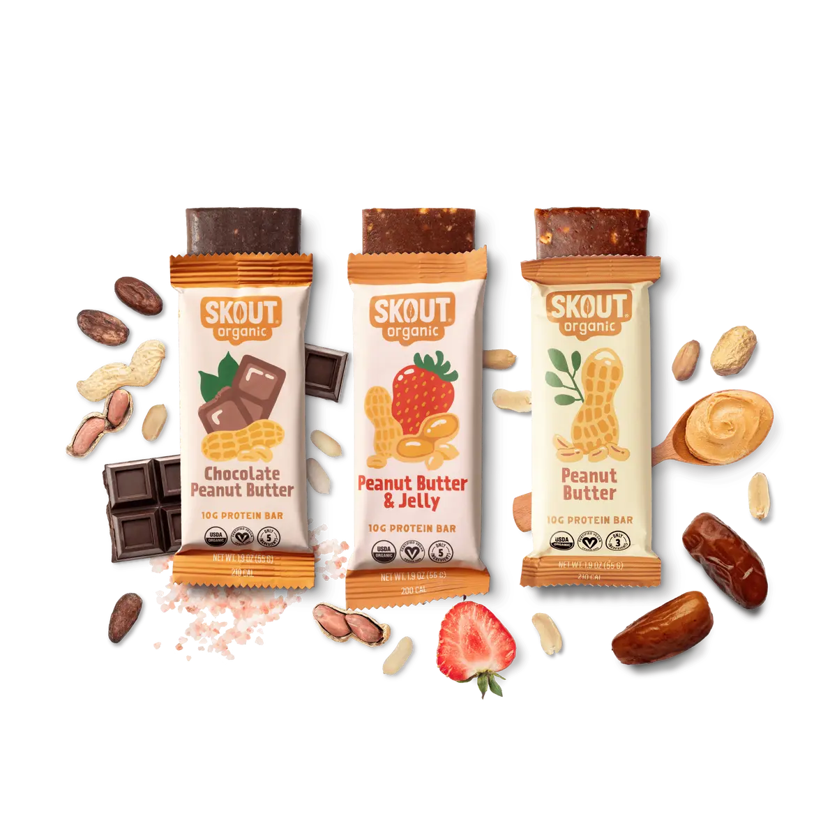 Skout Organic Protein Bar Sample Pack 1