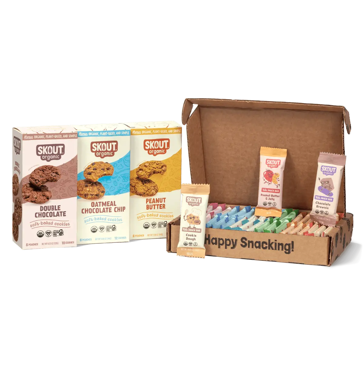 Skout Organic Soft Baked Cookie And Kids Bar Bundle 1