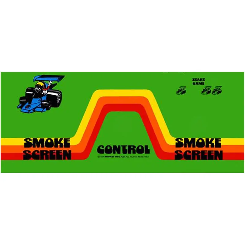 Rally X Cocktail Control/Cabaret Panel Overlay - Cpo 1