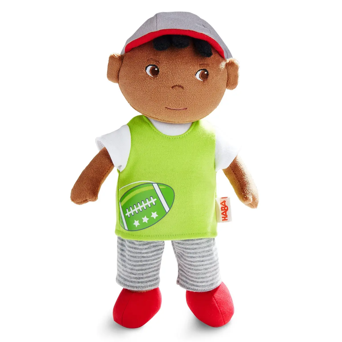 Haba Snug Up Soft Doll Mason 1